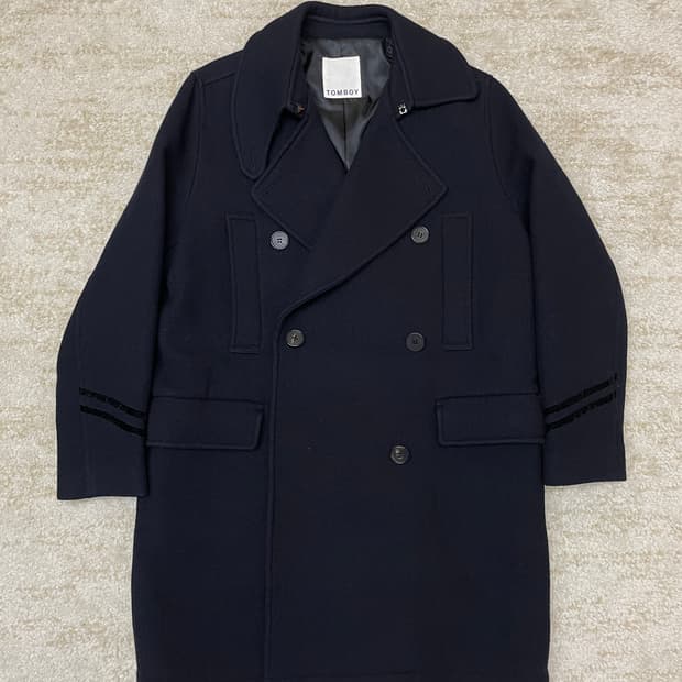 [S] TOMBOY 톰보이 우먼 더블 브레스트 여성 코트 