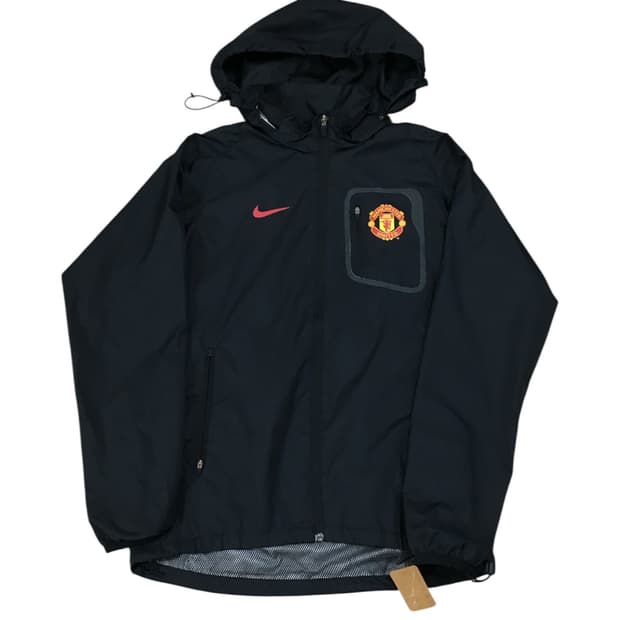 나이키 맨유 바람막이 블랙