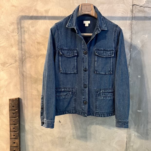 제이크루 데님 트러커 자켓 55~66