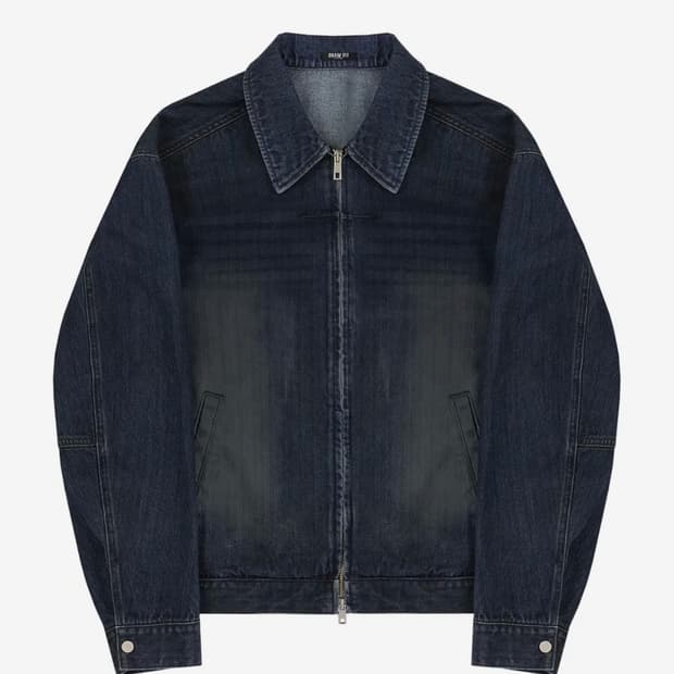 드로우핏 콘트라스트 워시드 데님 자켓 XL