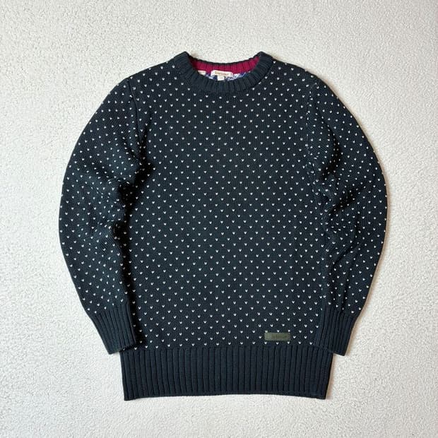 바버 Barbour 클래식 버드아이 니트 PN7319