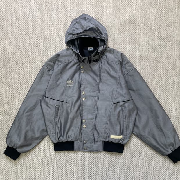 8~90s 아디다스 x 데상트 메탈 트랙자켓 