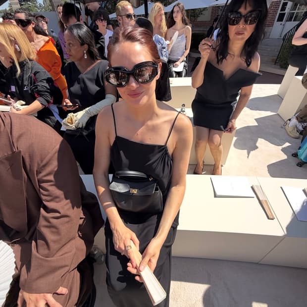 발렌시아가 Superbusy Round Sunglasses