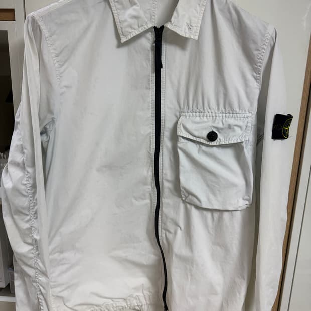 백화점판 스톤아일랜드 셔츠자켓 L