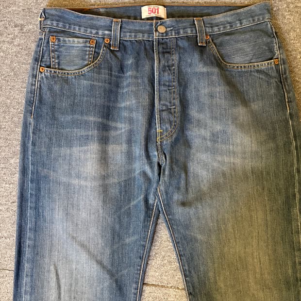 [W36 L34] 리바이스501 데님팬츠/ 19