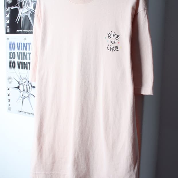 (XL-3XL) 빈폴 반팔 티셔츠 빅사이즈 핑크 올드스쿨-H31330