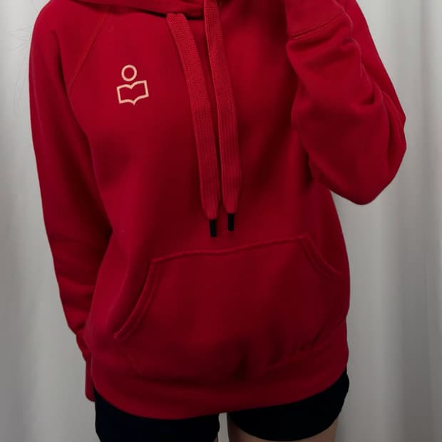 이자벨마랑 레드 후드티