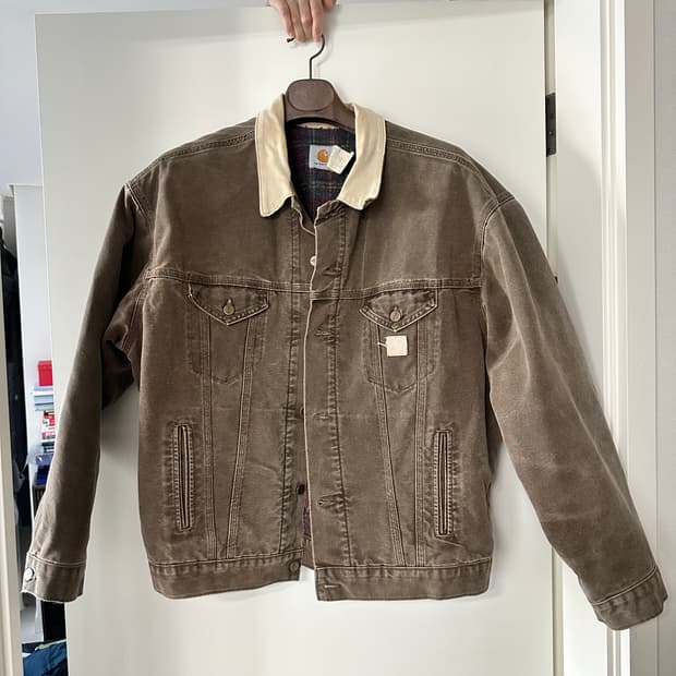 칼하트 J10 트러커 자켓 브라운 2XL