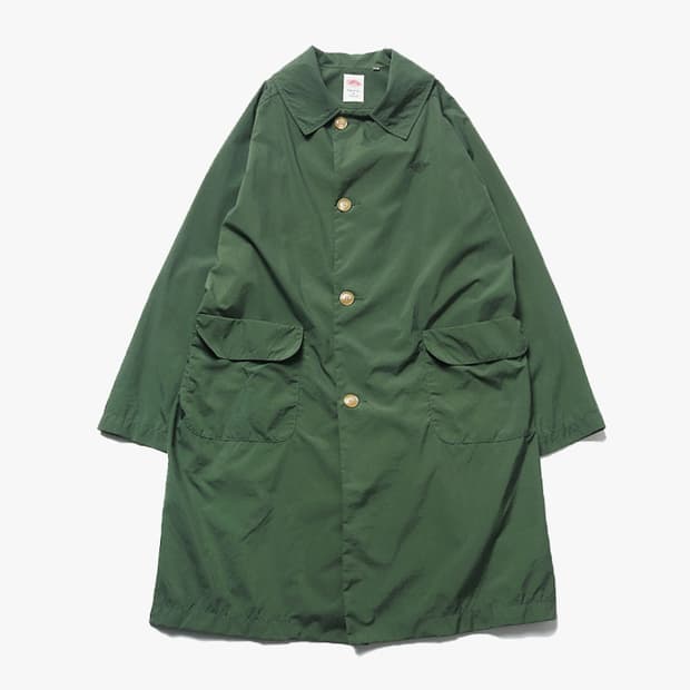 DANTON - NYLON STAND COLLAR COAT