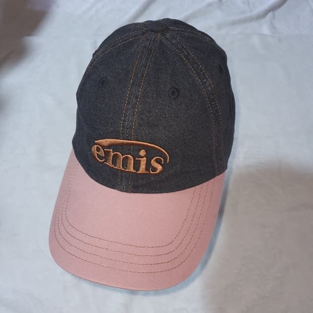 EMIS 이미스모자 워쉬드 데님 볼 캡