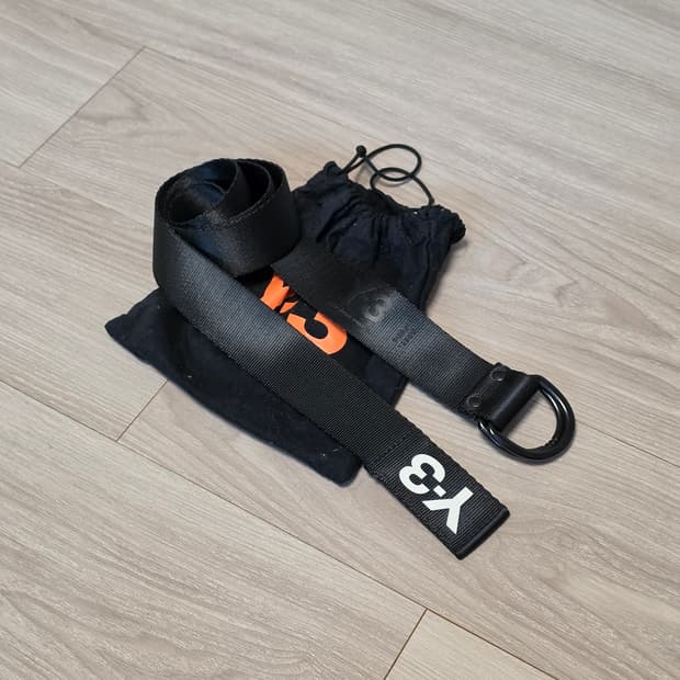 Y-3 우븐 벨트