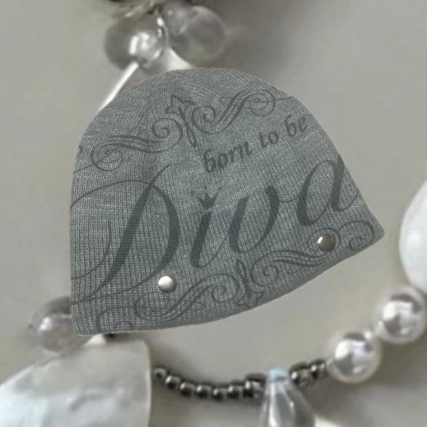 ID vintage 아이디빈티지 프린팅비니