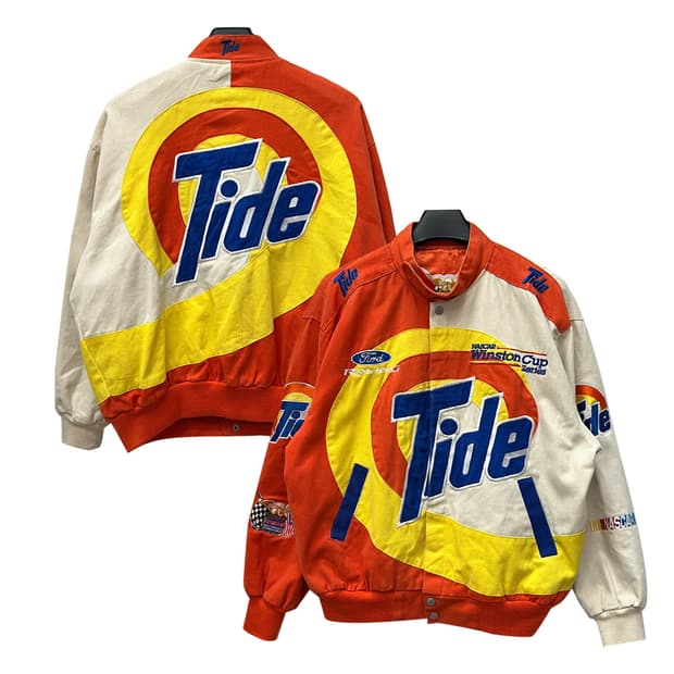 90s 제프 해밀턴 나스카 Tide Team 레이싱 자켓 XL