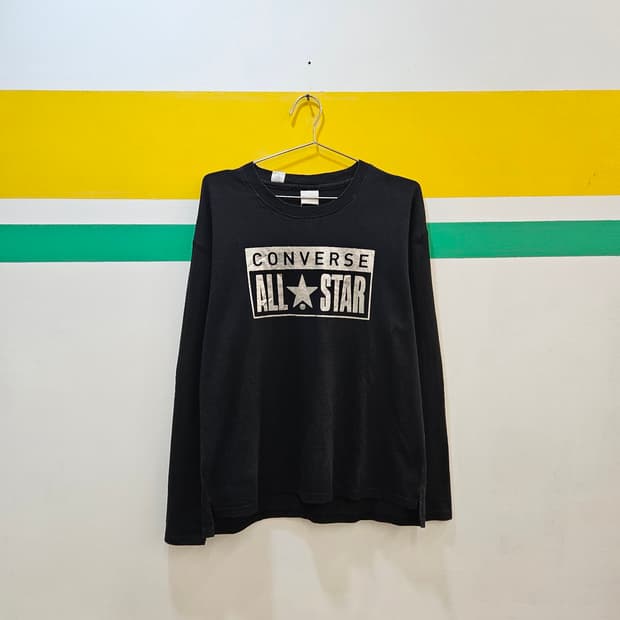 컨버스 올스타 긴팔 티셔츠