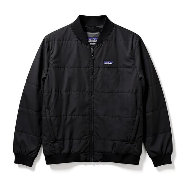 파타고니아 봄버 자켓 블랙 L