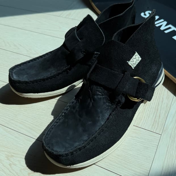 비즈빔 스카이니드 링 부츠 블랙