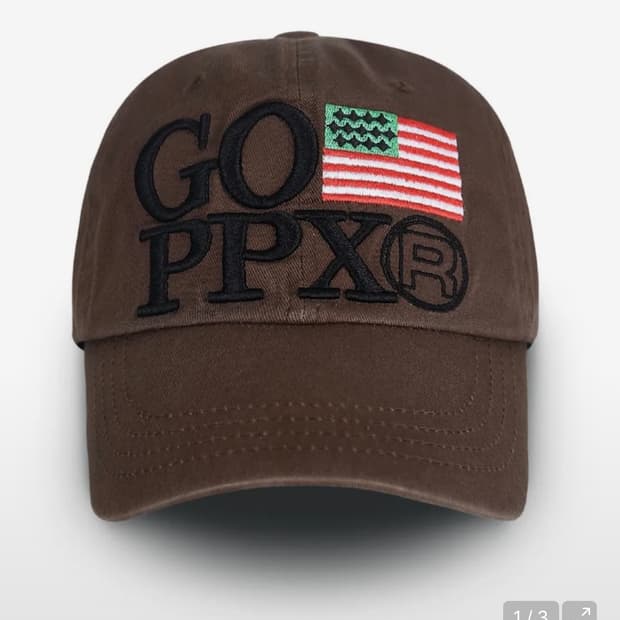 그램아운스파운드 US Flag 6-Panel Cap