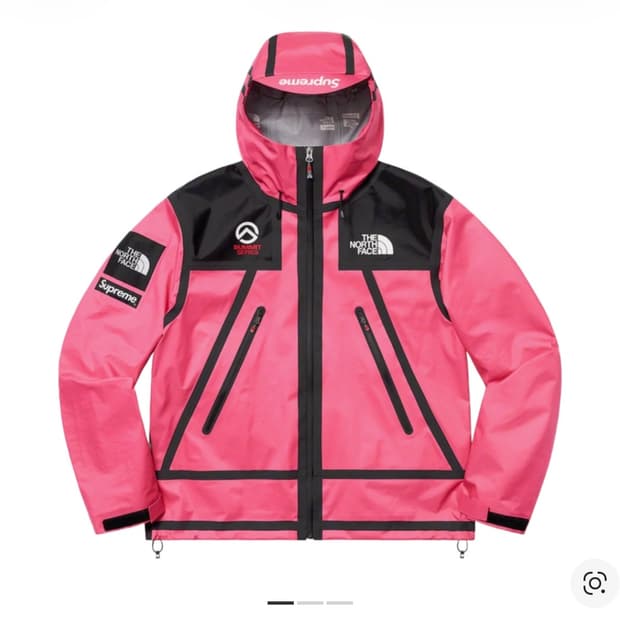 슈프림 노스페이스 써밋 시리즈 핑크 자켓 XL