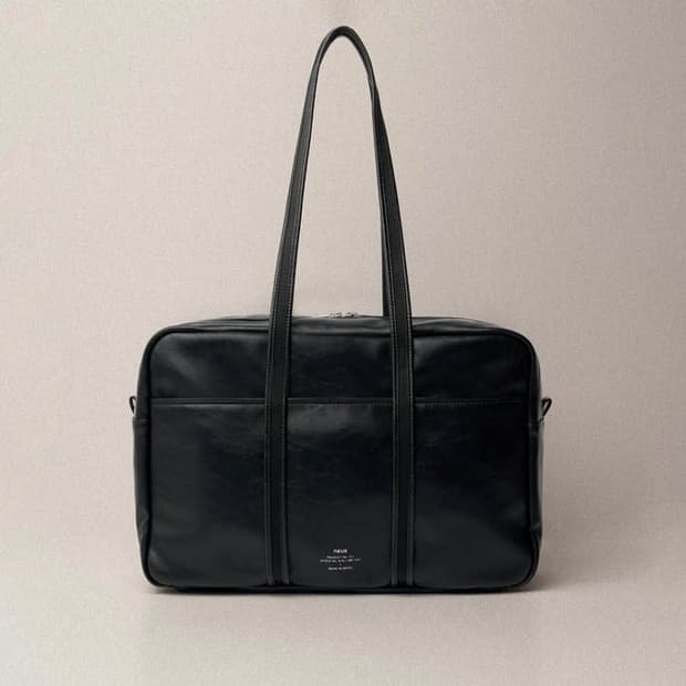 노이에 보스턴백 블랙 M