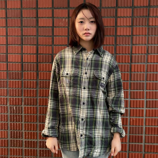 데님 서플라이 워크 셔츠