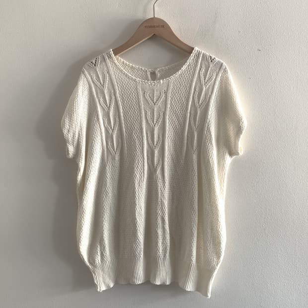 (Vintage)Twist Vintage Loose Knit