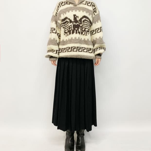 GEMBONY 핸드메이드 코위찬 니트