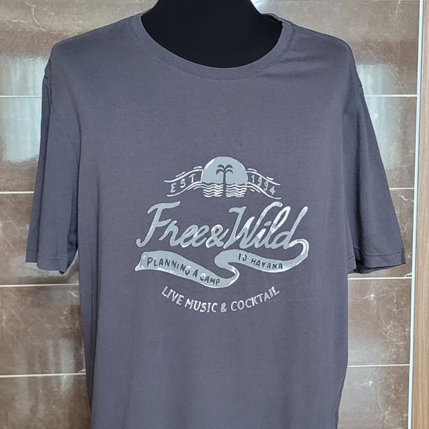 (남성105-110사이즈)올젠 Free&Wild 반팔티(얇아요)