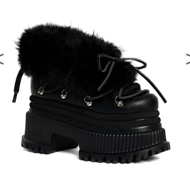 YELLO 리바 플랫폼 숏부츠