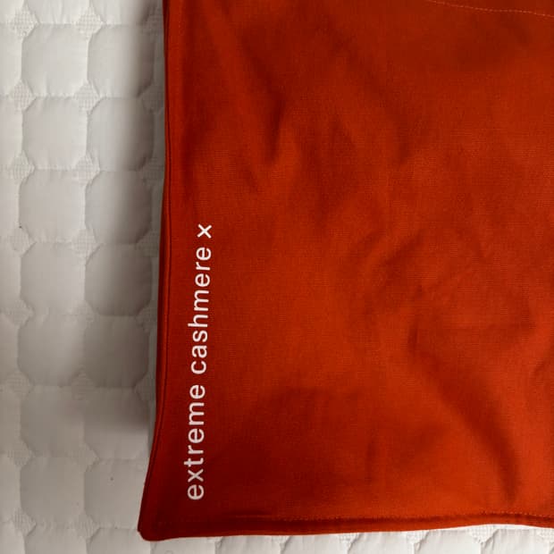 익스트림캐시미어 팝업백