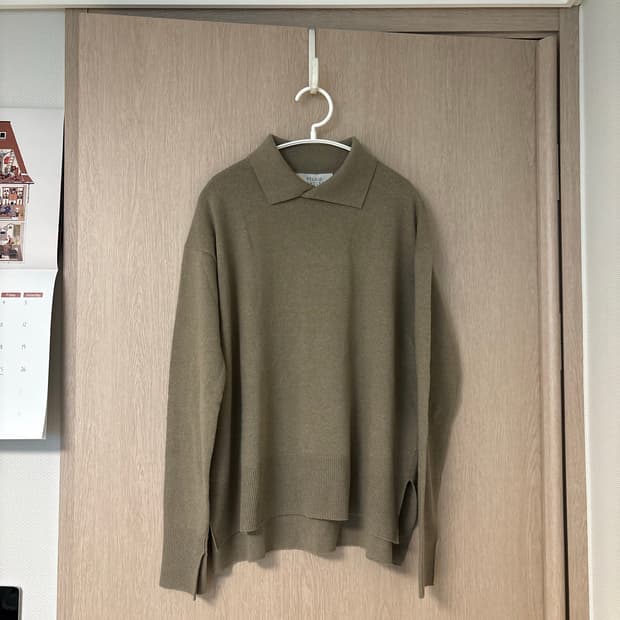 스튜디오니콜슨 울캐시 카라니트 새상품