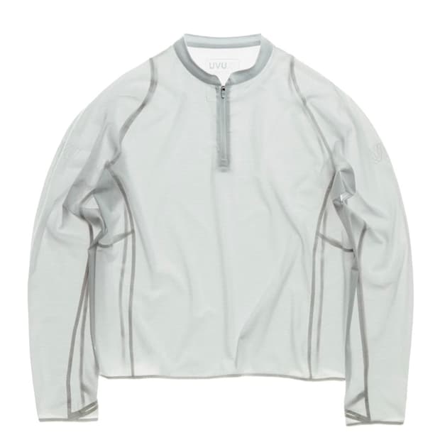 UVU 러닝 1/4 집 그레이