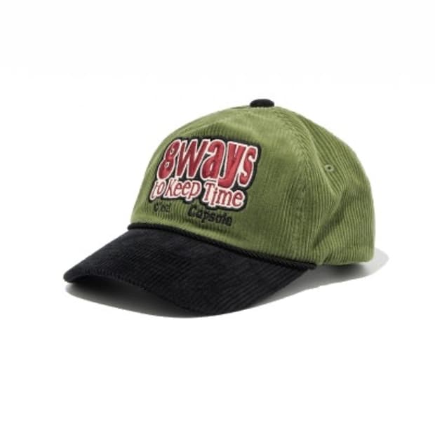 TEKET 테켓 코듀로이 캡모자