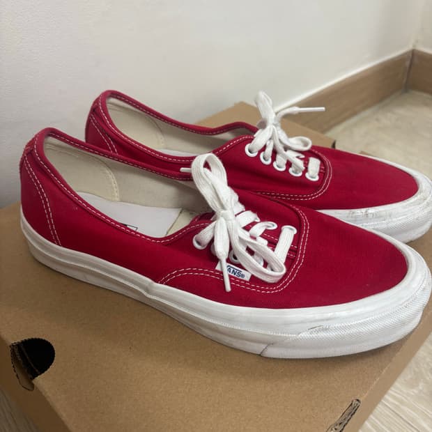 반스 어센틱 레드 260