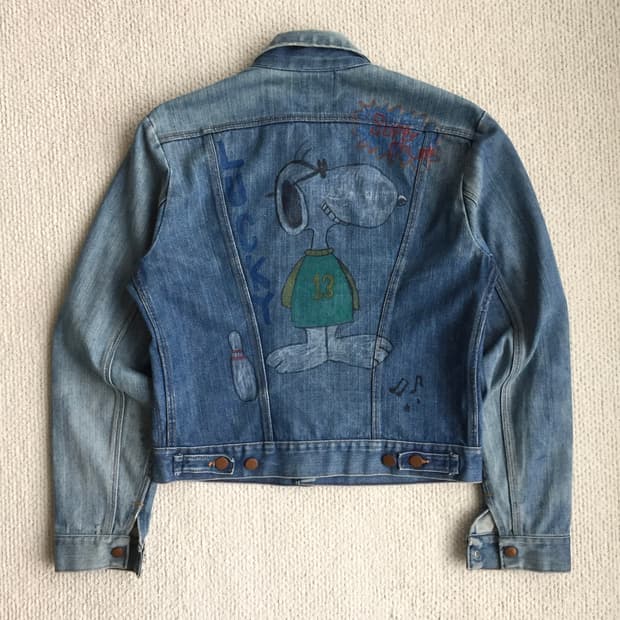 70‘s wrangler 124mj 126mj  데님 트러커 자켓
