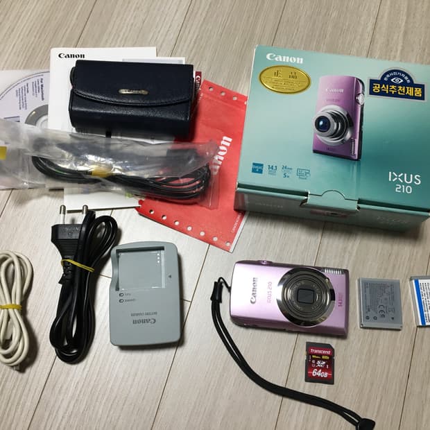 캐논 익서스 210 (IXUS 210) 핑크