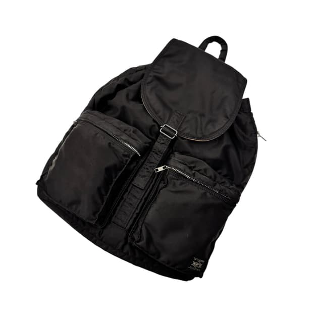 포터 탱커 럭색 백팩 블랙 (지퍼)