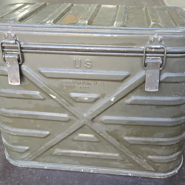 밀리터리 1955년 미군 푸드컨테이너 / 미군 식깡
