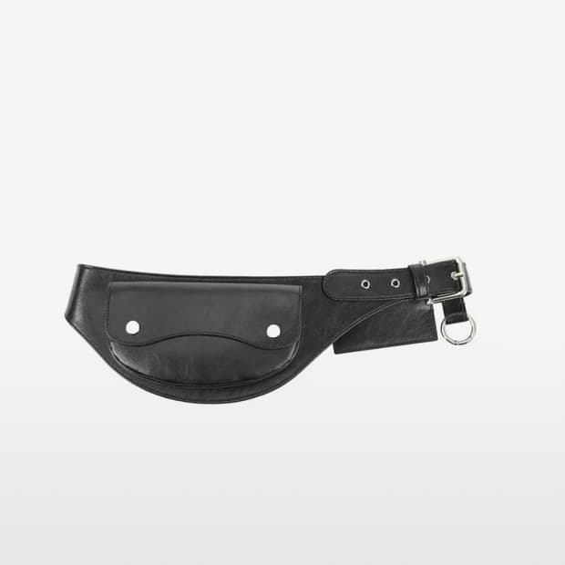 OSOI POCKET BELT [WASHED BLACK]