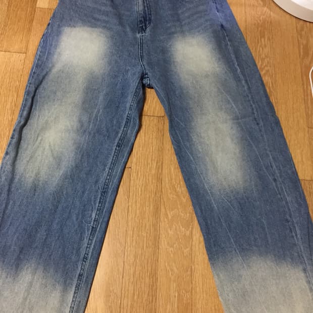 르마드 와이드 데님 팬츠