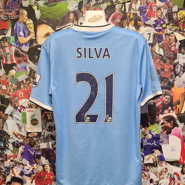 맨시티 13-14 다비드 실바 유니폼