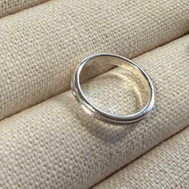 새상품 여성 신주 은도금 기본 투웨이 래이어드 반지