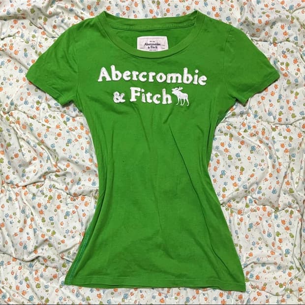 아베크롬비 딱붙 반팔티