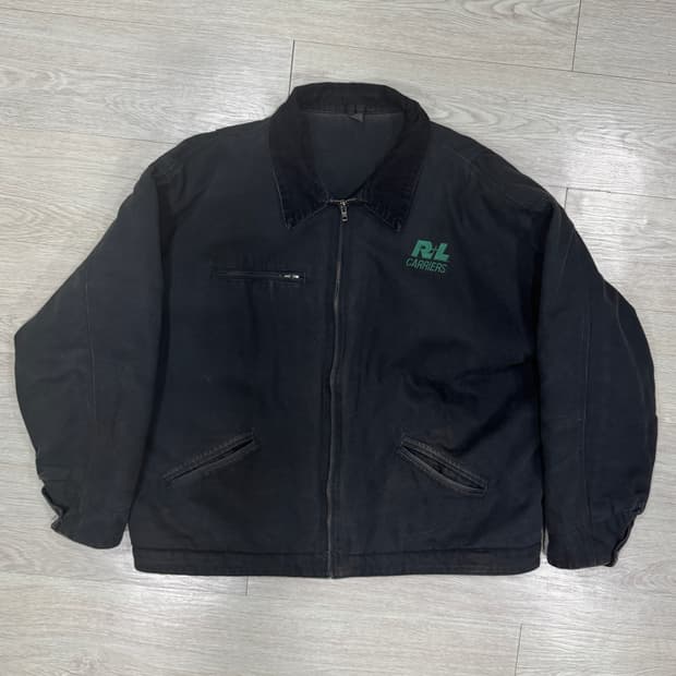 RL 캐리어스 블랙 워크 자켓