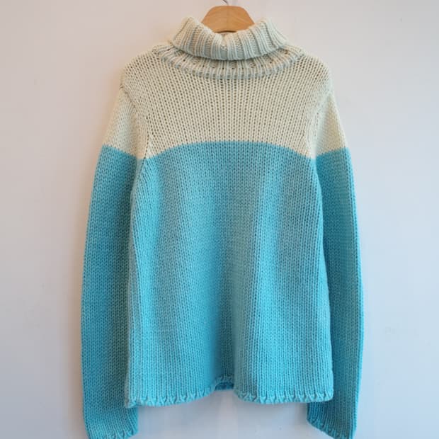 GAP 갭 울 터틀넥 니트 