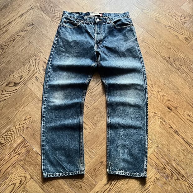 [34]00's 리바이스 USA 505 빈티지 워싱 데님 팬츠