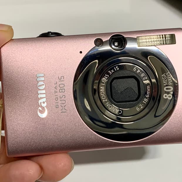 캐논 익서스 80 IS 핑크 IXUS 디카
