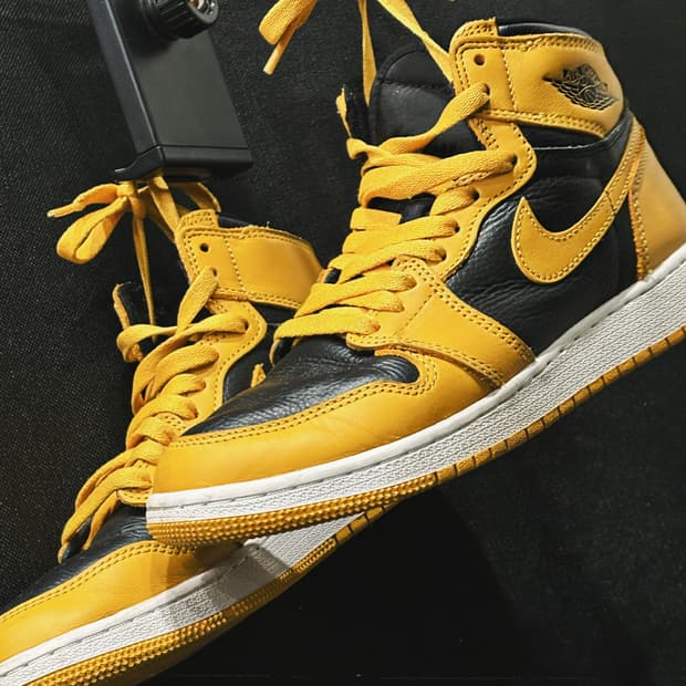 나이키 에어조던 1 폴른 옐로우