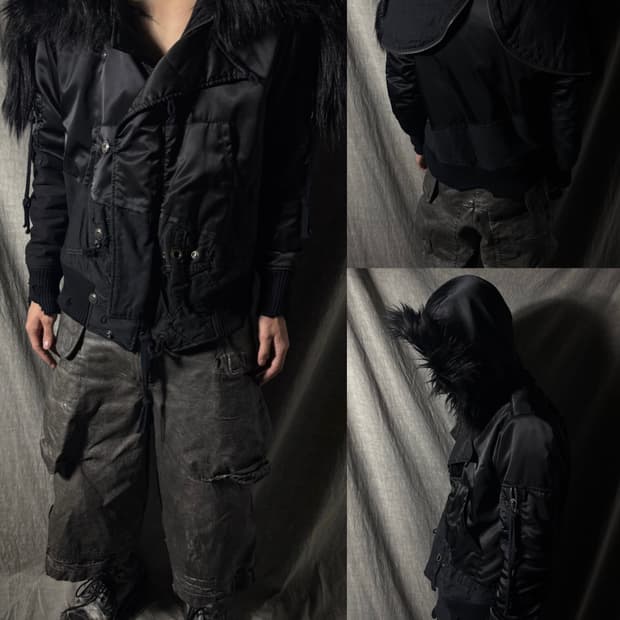 Greg Lauren Destroyed N-2B Flight Jacket