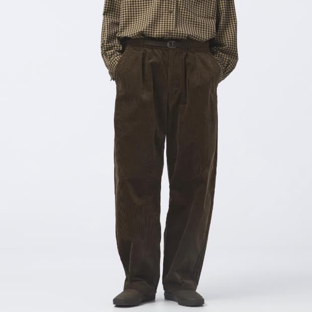 유니클로 U 르메르 코듀로이 팬츠