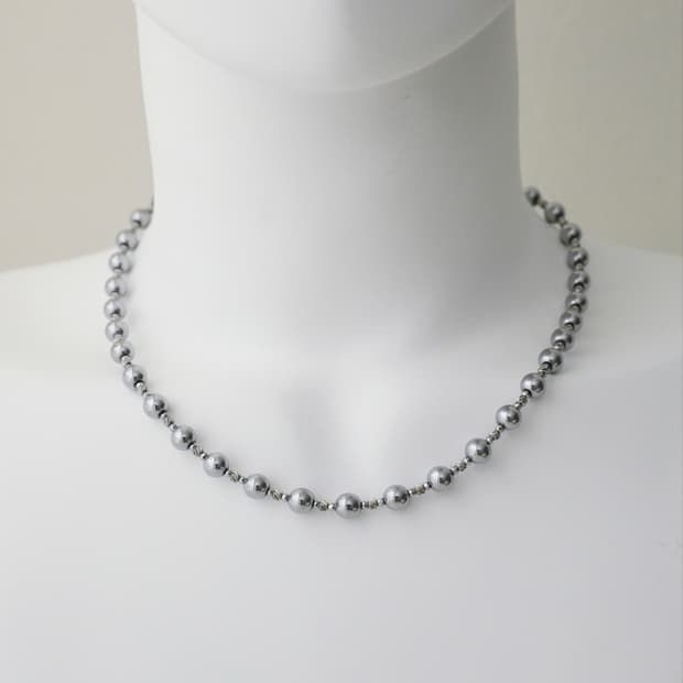 CASIOPEIA Ball chain Necklace 볼체인 목걸이
